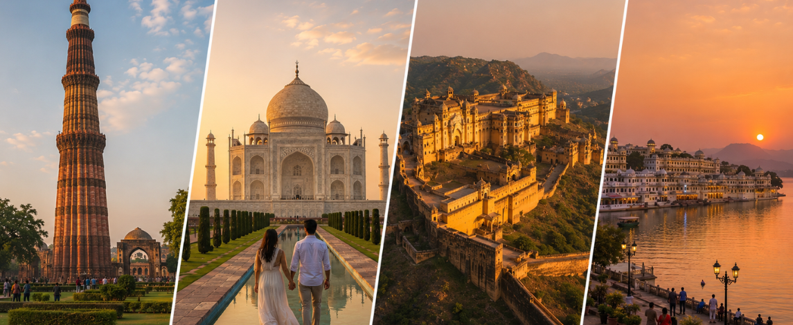 Luxury Golden Triangle Tour with Udaipur